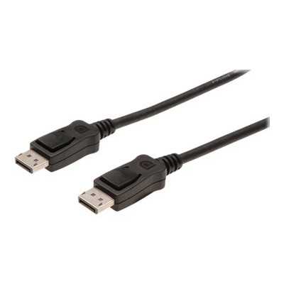 Digitus DisplayPort Connection Cable AK-340100-010-S Black, DP to DP, 1 m