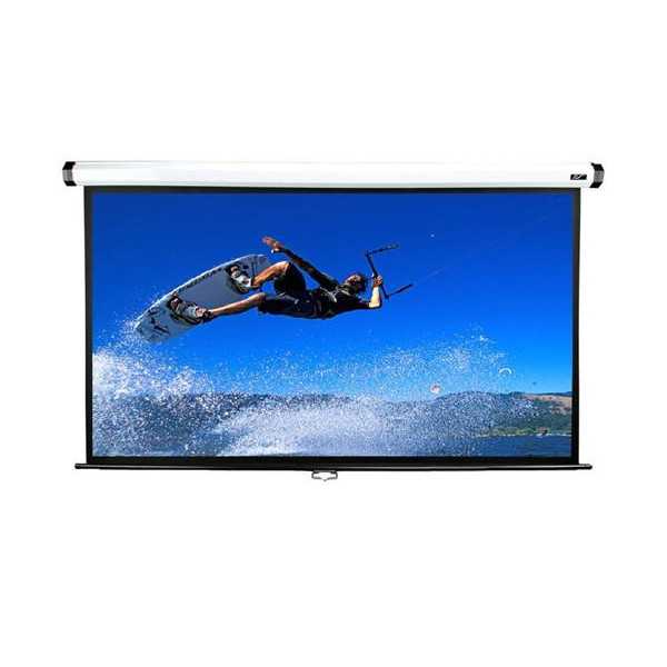 Elite Screens Manual Series M100XWH Diagonal 100 ", 16:9, Viewable screen width (W) 221 cm, White