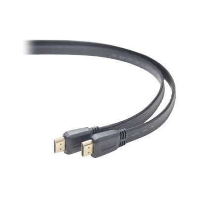 Cablexpert 3 m m, Black, HDMI male-male flat cable