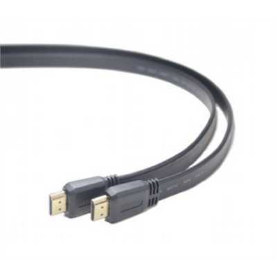 Cablexpert 3 m m, Black, HDMI male-male flat cable