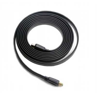 Cablexpert 3 m m, Black, HDMI male-male flat cable