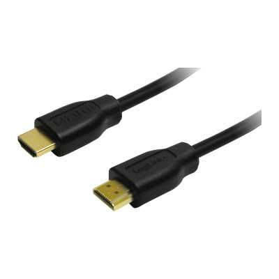 Logilink HDMI type A male,1.4 version, connection cable, Black, 3 m