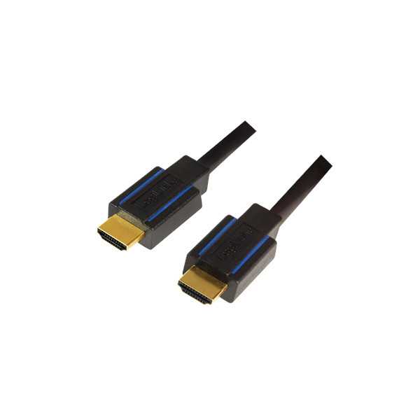 Logilink Premium HDMI kabelis, skirtas Ultra HD CHB006 HDMI kištukas (A tipas), HDMI kištukas (A tipas), 5 m, juodas