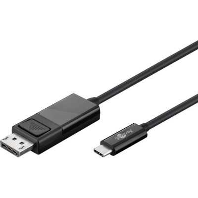 Goobay USB-C- DisplayPort adapter cable (4k 60 Hz) 79295 USB-C male, DisplayPort male, 1.2 m