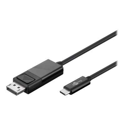 Goobay USB-C- DisplayPort adapter cable (4k 60 Hz) 79295 USB-C male, DisplayPort male, 1.2 m