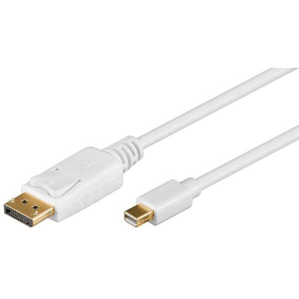 Goobay 52859 Mini DisplayPort adapter cable 1.2, gold-plated, 2m