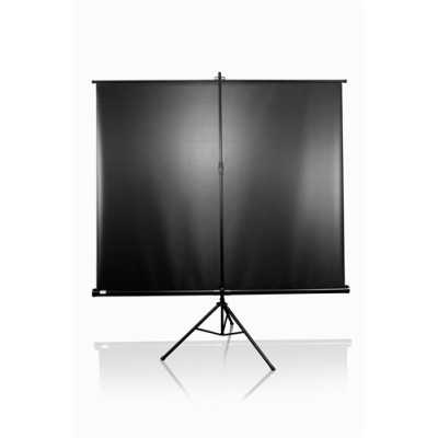 Elite Screens Tripod/Portable Pull Up Projector Screen T92UWH Diagonal 92 ", 16:9, Viewable screen width (W) 203.2 cm, Black