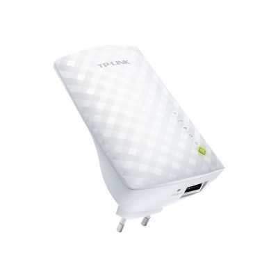 TP-LINK Extender RE200 802.11ac, 2.4GHz/5GHz, 300+433 Mbit/s, 10/100 Mbit/s, Ethernet LAN (RJ-45) ports 1, Antenna type 3xIntern