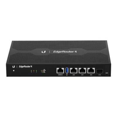 Ubiquiti EdgeRouter ER-4 Ethernet (RJ-45) ports, 4-Core MIPS64 Ubiquiti EdgeRouter ER-4 10/100/1000 Mbit/s, Ethernet LAN (RJ-45)