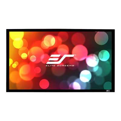 Elite Screens ER135WH1 Sable Fixed Frame HDTV Projection Screen (66.0 x 117.7")