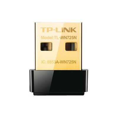 TP-LINK Nano USB 2.0 Adapter TL-WN725N 2.4GHz, 802.11n, 150 Mbps, Internal antenna