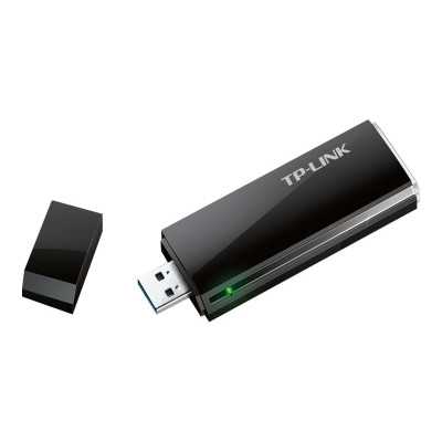 TP-LINK USB 3.0 Adapter Archer T4U 2.4GHz/5GHz, 802.11ac, AC1300, External antenna