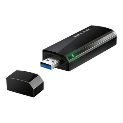 TP-LINK USB 3.0 Adapter Archer T4U 2.4GHz/5GHz, 802.11ac, AC1300, External antenna