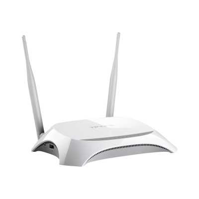 TP-LINK 3G/4G Router TL-MR3420 802.11n, 300 Mbit/s, 10/100 Mbit/s, Ethernet LAN (RJ-45) ports 4, 3G/4G via optional USB adapter,