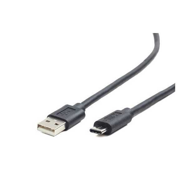 Cablexpert CCP-USB2-AMCM-1M USB 2.0 AM to Type-C cable (AM/CM), 1 m