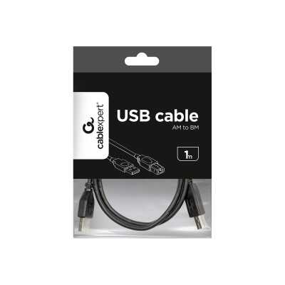 Cablexpert CCP-USB2-AMCM-1M USB 2.0 AM to Type-C cable (AM/CM), 1 m