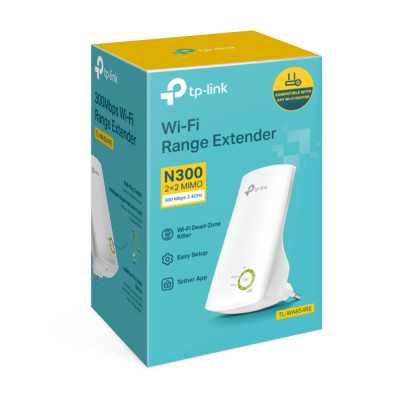 TP-LINK Extender TL-WA854RE 802.11n, 2.4 GHz, 300 Mbit/s, Antenna type 2 Internal Antennas