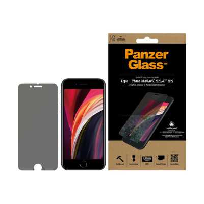 PanzerGlass Screen Protector, Iphone 6/6s/7/8/SE (2020), Glass, Crystal Clear, Privacy Filter