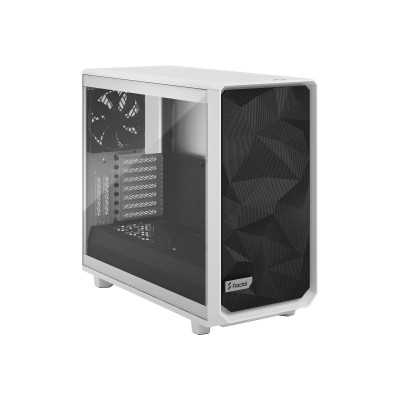 Fractal Design Meshify 2 Clear Tempered Glass White