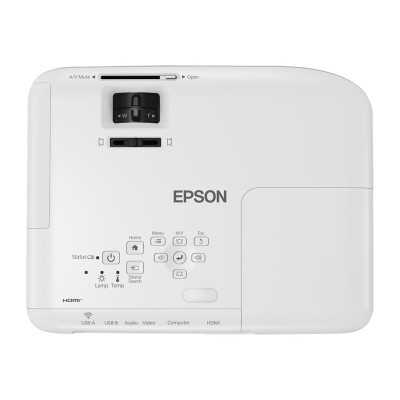 Epson 3LCD projector EB-W06 WXGA (1280x800), 3700 ANSI lumens, White, Lamp warranty 12 month(s)