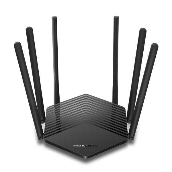 Mercusys Dual-Band Router MR50G 802.11ac , 600+1300 Mbit/s, 10/100/1000 Mbit/s, Ethernet LAN (RJ-45) prievadai 2, MU-MiMO Taip, 