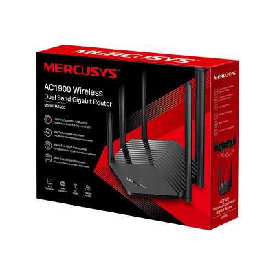 Mercusys Dual-Band Router MR50G 802.11ac, 600+1300 Mbit/s, 10/100/1000 Mbit/s, Ethernet LAN (RJ-45) ports 2, MU-MiMO Yes, Antenn