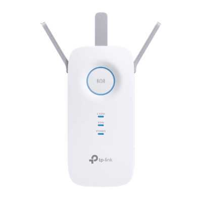 TP-LINK AC1900 Wi-Fi Range Extender RE550 802.11ac, 2GHz/5GHz, 600+1300 Mbit/s, 10/100/1000 Mbit/s, Ethernet LAN (RJ-45) ports 1