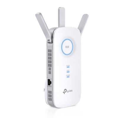 TP-LINK AC1900 Wi-Fi Range Extender RE550 802.11ac, 2GHz/5GHz, 600+1300 Mbit/s, 10/100/1000 Mbit/s, Ethernet LAN (RJ-45) ports 1