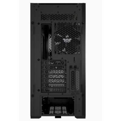 Corsair Computer Case iCUE 5000D Side window, Black, ATX, Power supply included No