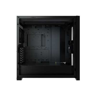 Corsair Computer Case iCUE 5000D Side window, Black, ATX, Power supply included No