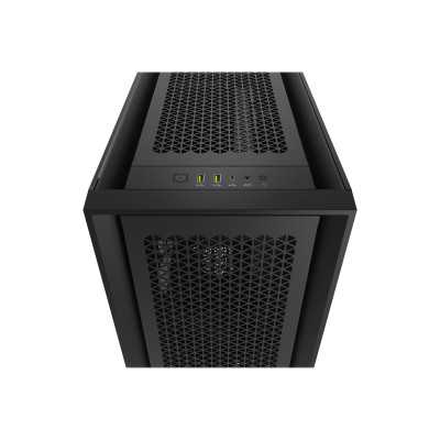 Corsair Computer Case iCUE 5000D Side window, Black, ATX, Power supply included No