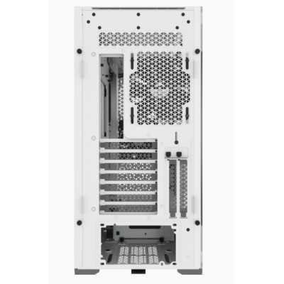 Corsair Computer Case iCUE 5000D Side window, White, ATX, Power supply included No