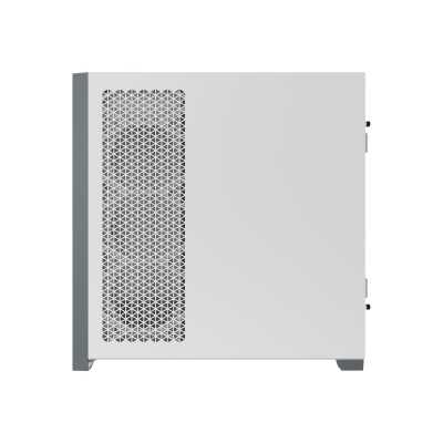 Corsair Computer Case iCUE 5000D Side window, White, ATX, Power supply included No