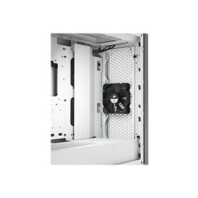 Corsair Computer Case iCUE 5000D Side window, White, ATX, Power supply included No