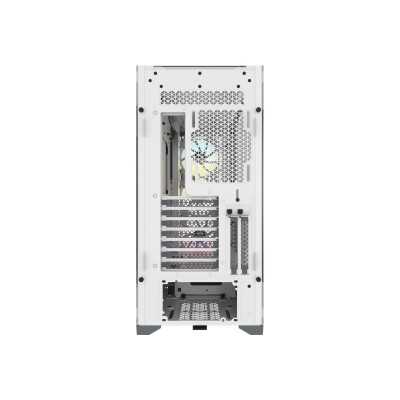 Corsair ATX PC Smart Case 5000X RGB Side window, White, Mid-Tower, Power supply included No