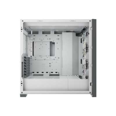 Corsair ATX PC Smart Case 5000X RGB Side window, White, Mid-Tower, Power supply included No