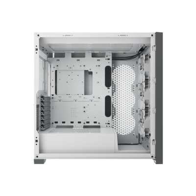 Corsair ATX PC Smart Case 5000X RGB Side window, White, Mid-Tower, Power supply included No