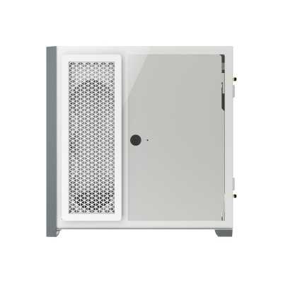 Corsair ATX PC Smart Case 5000X RGB Side window, White, Mid-Tower, Power supply included No