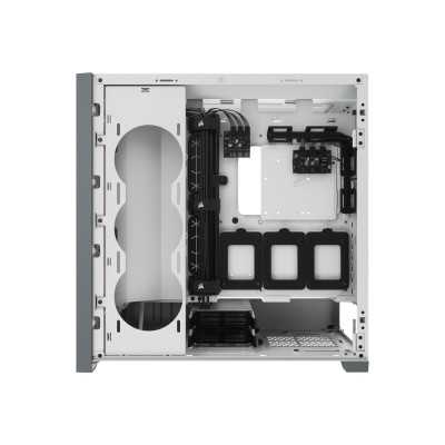 Corsair ATX PC Smart Case 5000X RGB Side window, White, Mid-Tower, Power supply included No