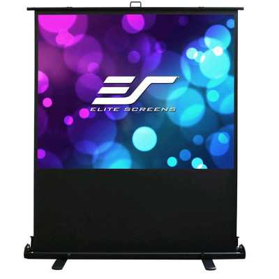 Elite Screens F107XWH2 Portable Screen, 107", 16:9, Black