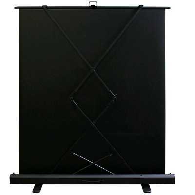 Elite Screens F107XWH2 Portable Screen, 107", 16:9, Black