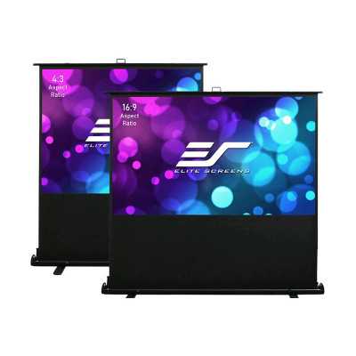 Elite Screens F107XWH2 Portable Screen, 107", 16:9, Black