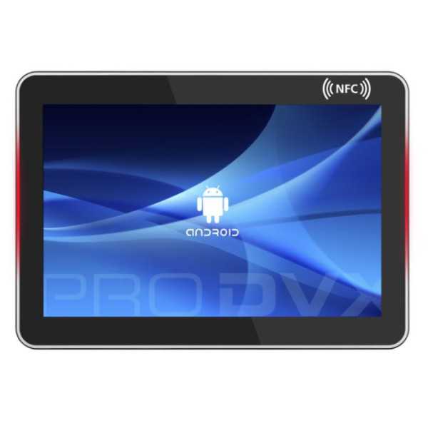 ProDVX APPC-10XPLN (NFC) 10.1", 500cd/m2, 1280x800, Android 8, PoE,FULL RGB LED side bar,Integrated NFC reader Cortex A17, Quad 