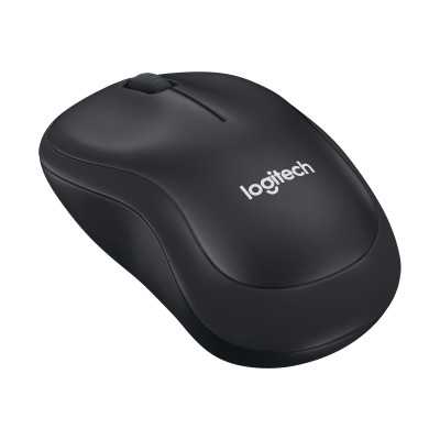 Logitech Mouse M220 SILENT Wireless, Charcoal, USB