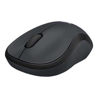 Logitech Mouse M220 SILENT Wireless, Charcoal, USB