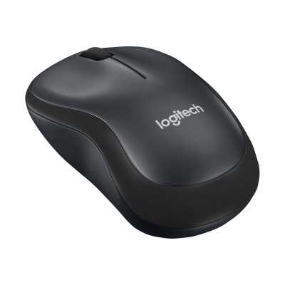 Logitech Mouse M220 SILENT Wireless, Charcoal, USB