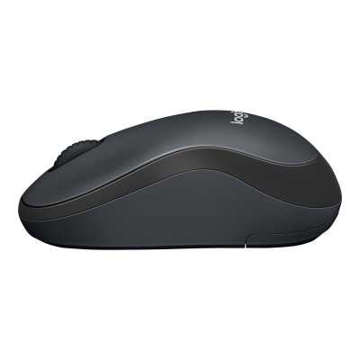 Logitech Mouse M220 SILENT Wireless, Charcoal, USB