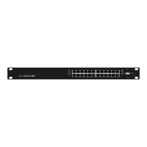 Ubiquiti Switch ES-24-250W žiniatinkliu valdomas, montuojamas ant stovo, 1 Gbps (RJ-45) prievadų kiekis 24, SFP prievadų kiekis 