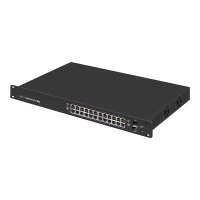 Ubiquiti Switch ES-24-250W Web managed, Rackmountable, 1 Gbps (RJ-45) ports quantity 24, SFP ports quantity 2