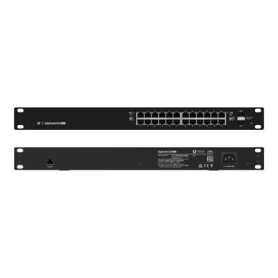 Ubiquiti Switch ES-24-250W Web managed, Rackmountable, 1 Gbps (RJ-45) ports quantity 24, SFP ports quantity 2